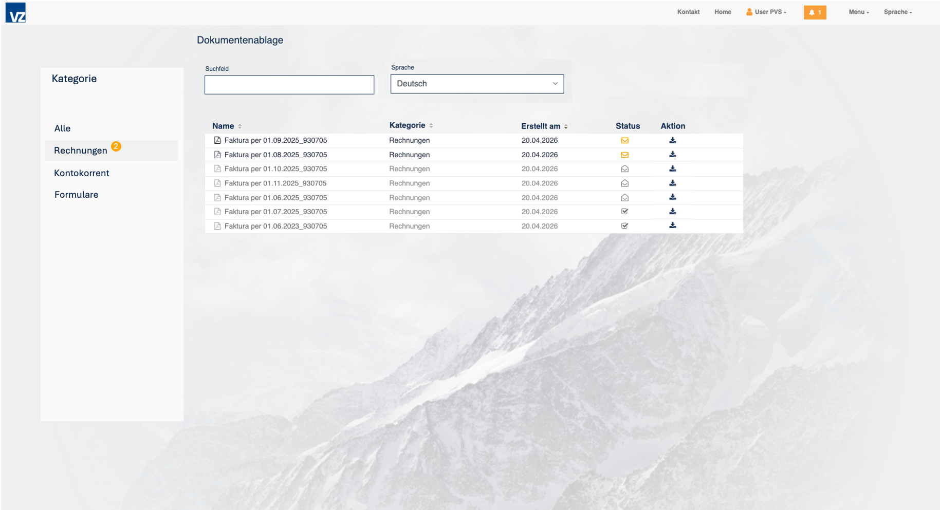 DocumentStore mockup